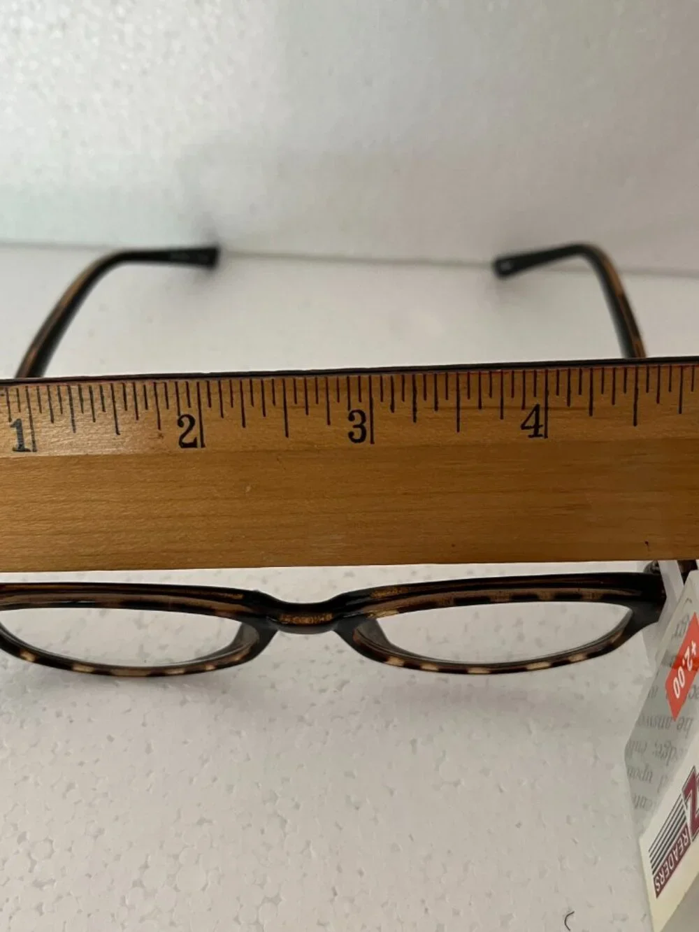 Magnivision Alycia MVG Reading Glasses +2.00 Diopter Tortoise Oval Slim Frame